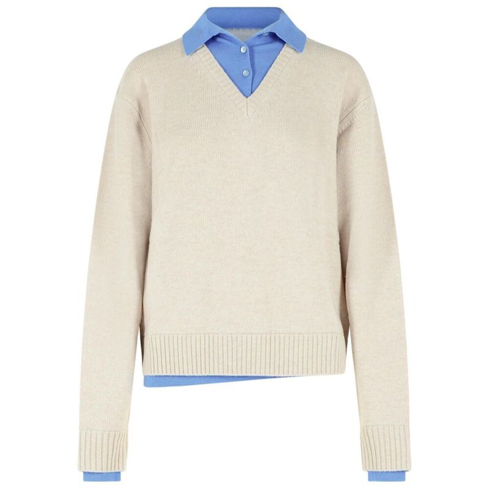 Acne Studios Beige Wool Sweater Women